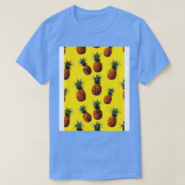 T-shirt Motif d'ananas 2 (Design devant)