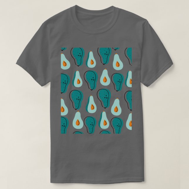 T-shirt Motif d'art Avocado (Design devant)