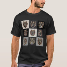 Motif d'art ethnique africain