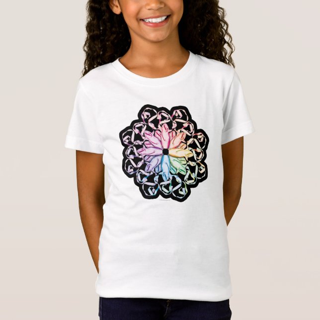 T-Shirt Motif de ballet (spectral) (Devant)