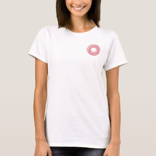 T-shirt Motif de beignets colorés rétro pour une fête amus