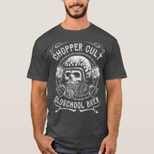 T-shirt Motif de biker cool Oldschool Chopper-Cult  950
