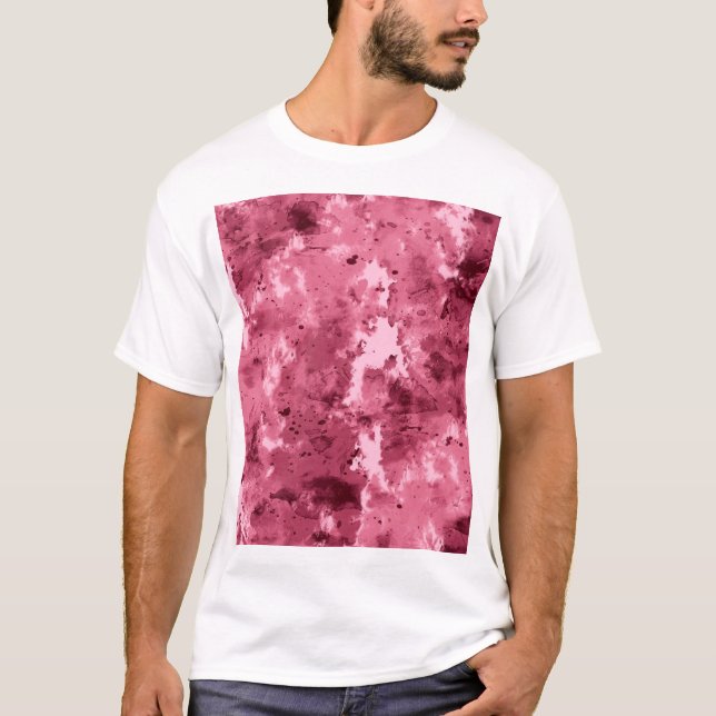 T-shirt motif de camouflage Abstrait. (Devant)