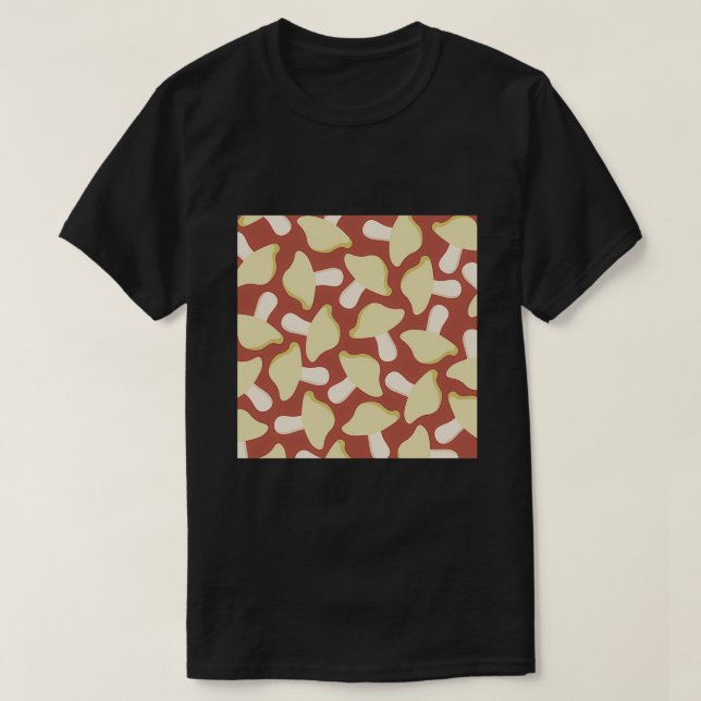 T-shirt Motif de champignons moyen 1 (Design devant)