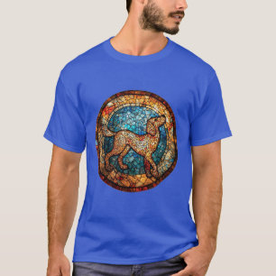 T-shirt Motif de chien avec des couleurs vives