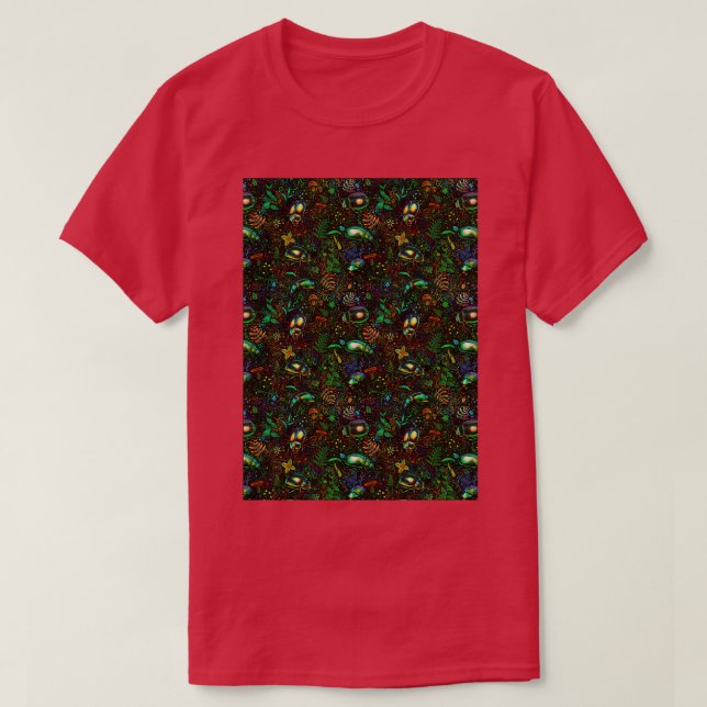 T-shirt motif de coléoptères (Design devant)