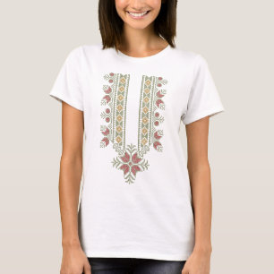 T-shirt Motif de conception broderie #14 Palestinian Tatre