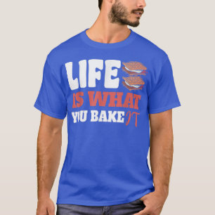 T-shirt Motif de cuisson pour boulangeries à gâteaux et à