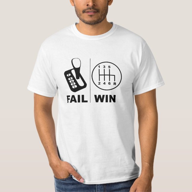 T-shirt Motif de décalage japonais, avant seulement (Devant)