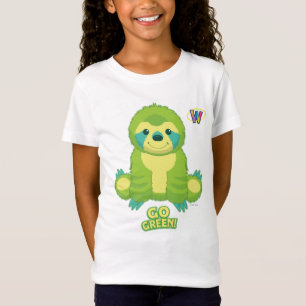 T-Shirt Motif de devenez écolo de Webkinz
