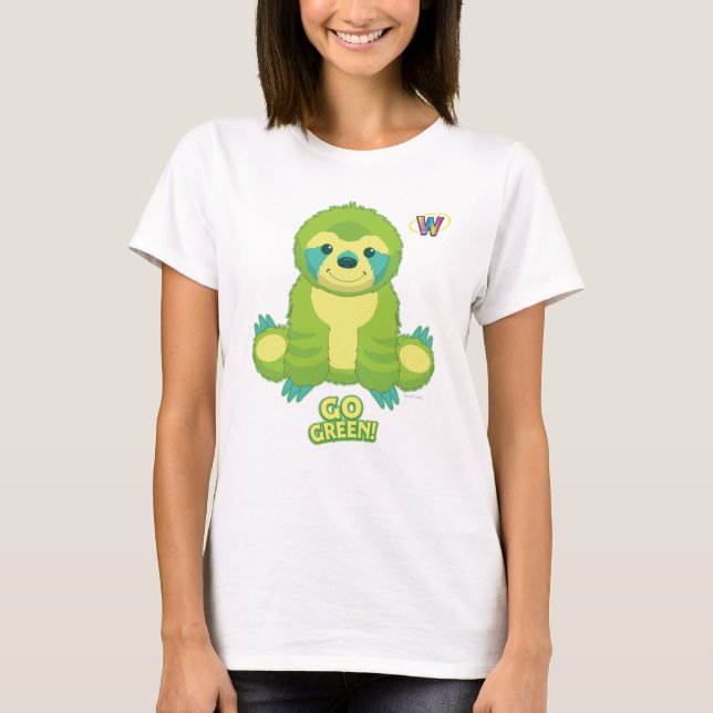 T-shirt Motif de devenez écolo de Webkinz (Devant)