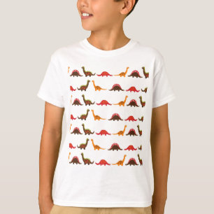 T-shirt motif de dinosaure