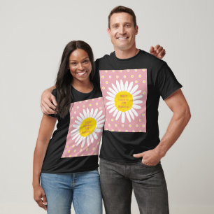 T-shirt Motif de fleur marguerite - Pureté, citation d'inn