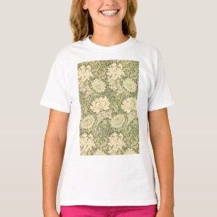 T-shirt Motif de fleurs de chrysanthème (par William Morri