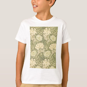 T-shirt Motif de fleurs de chrysanthème (par William Morri