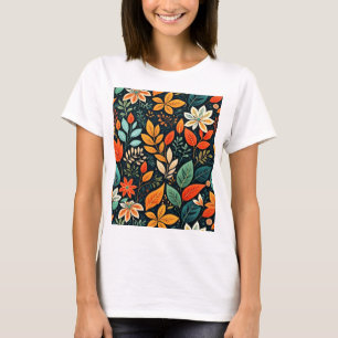 T-shirt Motif de fleurs exotiques florales