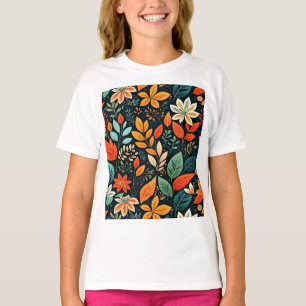T-shirt Motif de fleurs exotiques florales