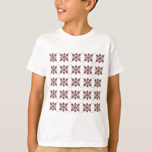 T-shirt Motif de fleurs Mandala