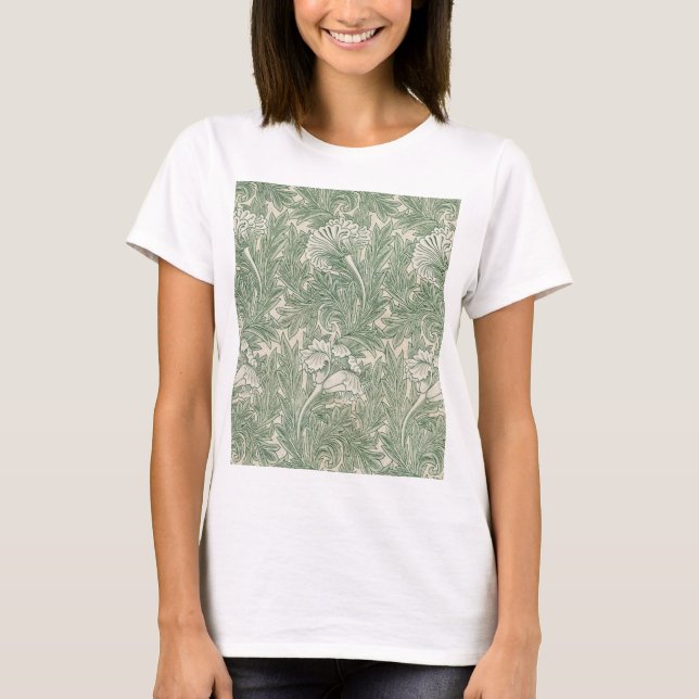 T-shirt Motif de fleurs, William Morris (Devant)