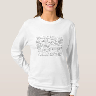 T-shirt Motif de formules mathématiques