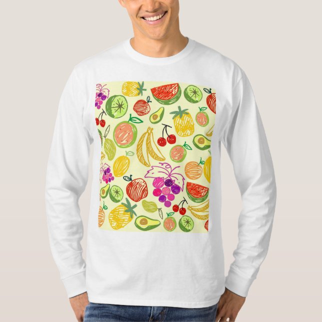 T-shirt Motif de fruits (Devant)