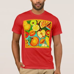 T-shirt Motif de fruits capricieux. Commandez dès maintena