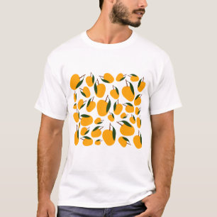T-shirt Motif de fruits d'été Mango