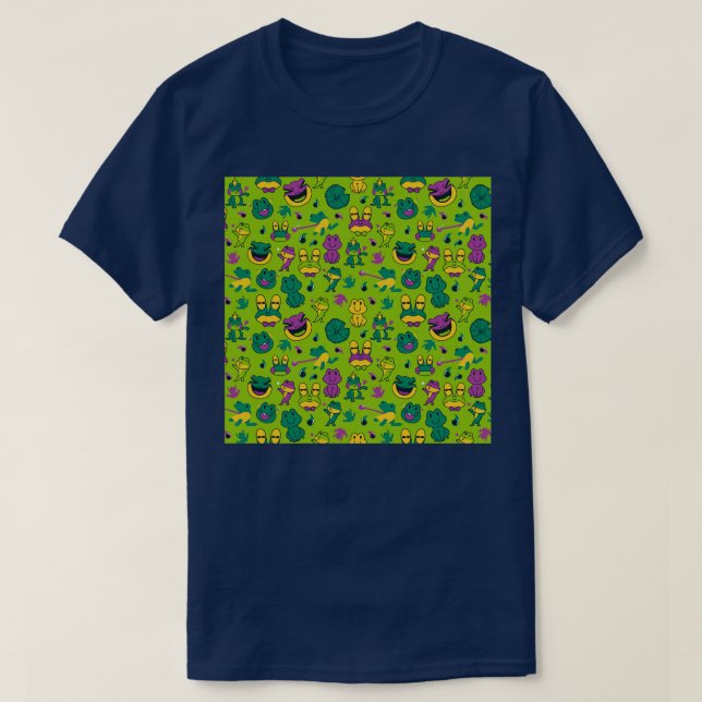 T-shirt Motif de grenouille par Tobe Fonseca (Design devant)