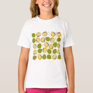 T-shirt Motif de Jackfruit d'été tropical - Fruit exotique