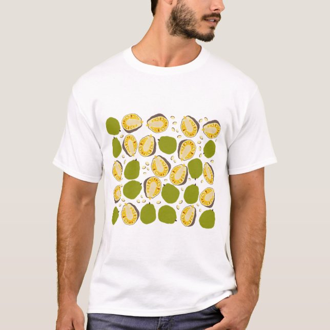 T-shirt Motif de Jackfruit d'été tropical - Fruit exotique (Devant)
