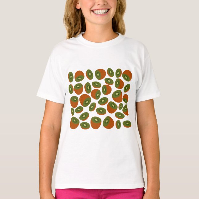 T-shirt Motif de Kiwifruit (Devant)