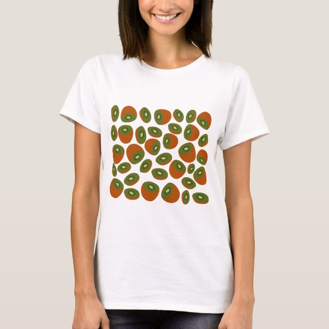 T-shirt Motif de Kiwifruit (Devant)