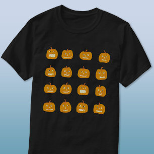 T-shirt Motif de la lanterne Citrouille d'Halloween amusan