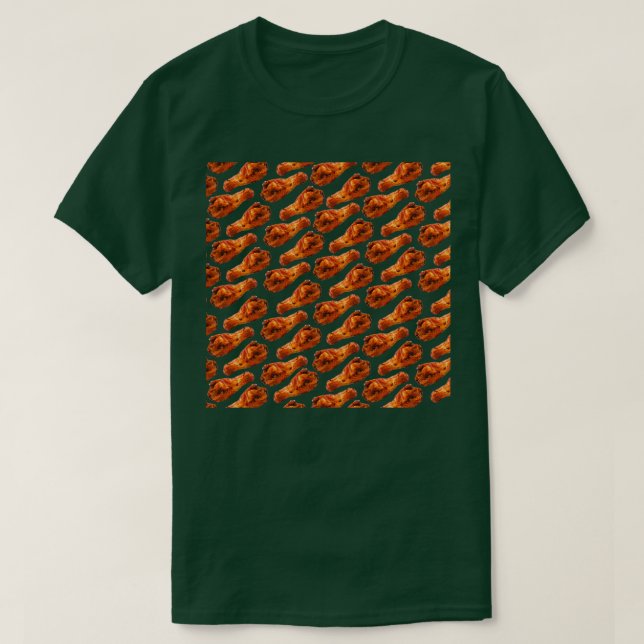 T-shirt Motif de l'aile de poulet Buffalo  (Design devant)