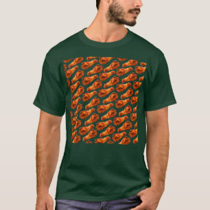 T-shirt Motif de l'aile de poulet Buffalo