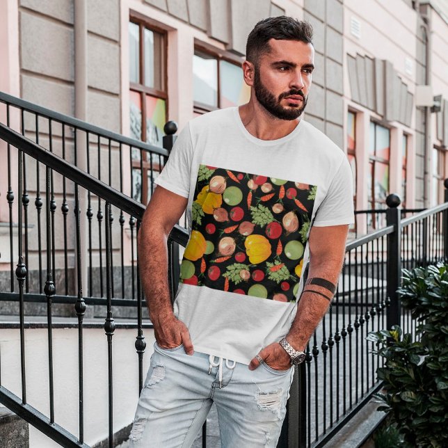 T-shirt Motif de légumes (Créateur téléchargé)