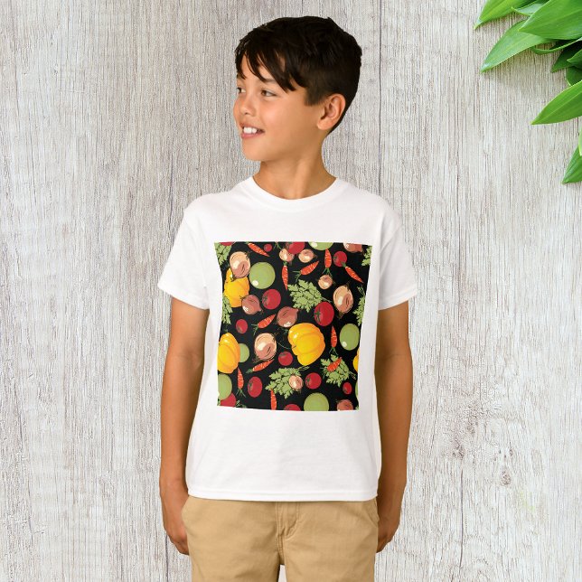T-shirt Motif de légumes (Créateur téléchargé)