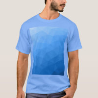 Motif de maillage géométrique dégradé bleu clair
