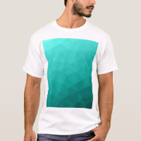 Motif de maillage géométrique Turquoise turquoise