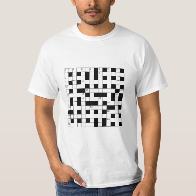 T-shirt Motif de mot de passe noir rétro (Devant)
