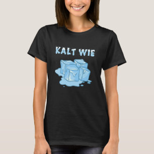 T-shirt Motif de neige Cool pour glaçons à froid comme Ice