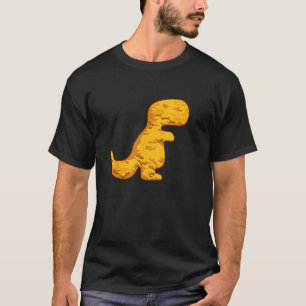 T-shirt Motif de nugget de poulet Dino T-Rex Drôle de Tyra