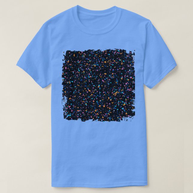 T-shirt Motif de points colorés (Design devant)