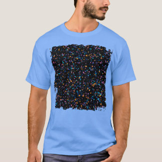 T-shirt Motif de points colorés