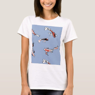 T-shirt Motif de poisson Koi Carp
