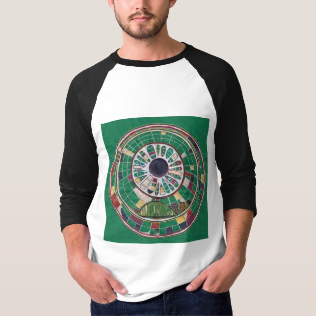 T-shirt Motif de pont textile (Devant)