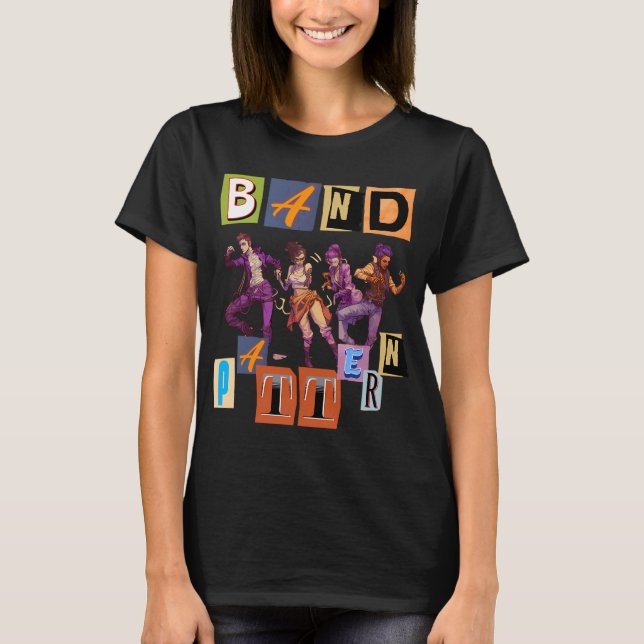 T-shirt Motif de ruban (Devant)