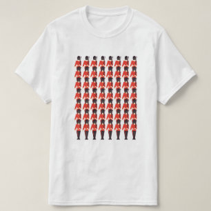T-shirt Motif de soldats de la Garde de la Reine