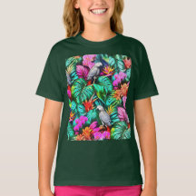 Motif de surface sans couture Jungle Dreams avec p