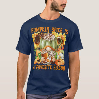 T-shirt Motif De Tournesol Pour L'Amour D'Automne Drôle Th